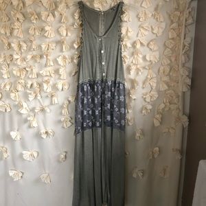 Tank longline kimono